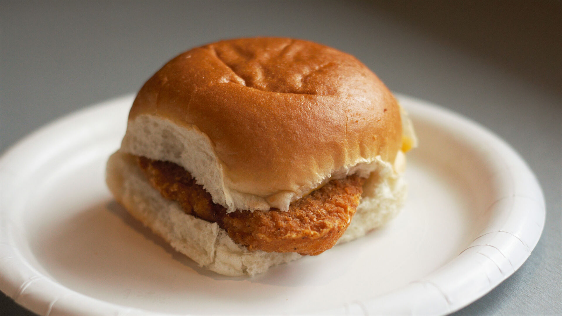16. Chicken breast slider at White Castle